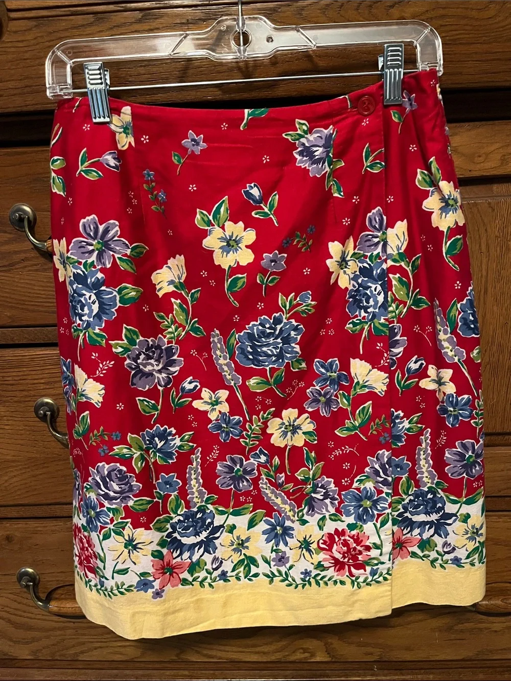 Talbots wrap around skirt size 10 perfect condition